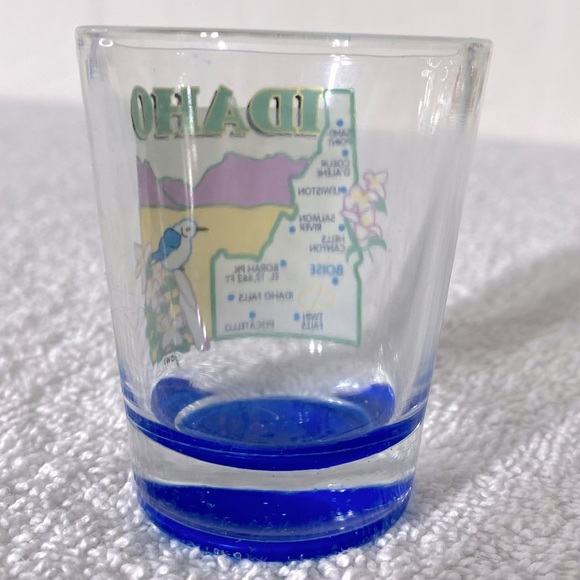 Vintage Idaho Map Souvenir Shot Glass - Picture 3 of 7